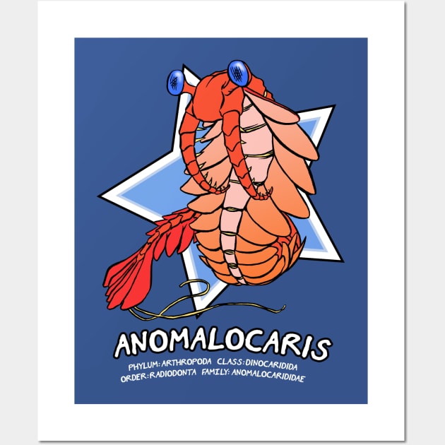 Anomalocaris Wall Art by Cyborg One